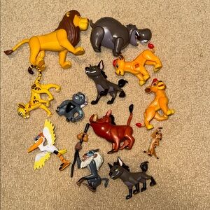 Lion King Character Toy Set